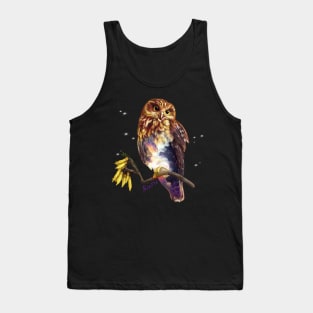 Ruru / Morepork - native bird of Aotearoa (New Zealand) Tank Top